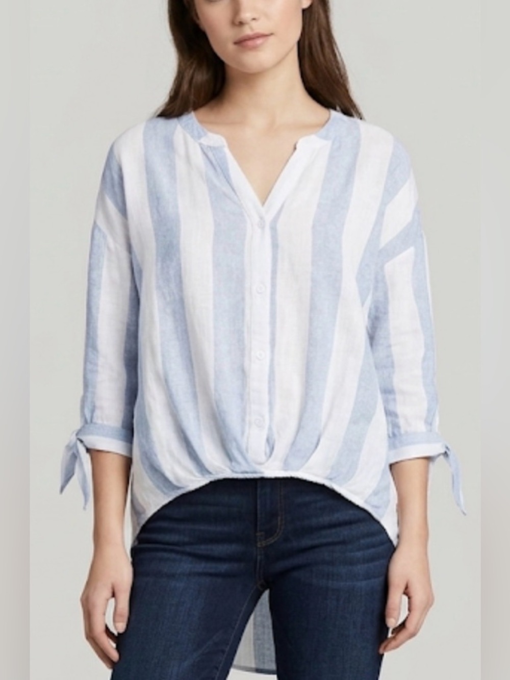 Cotton Bleu 100% Cotton Blouse, Size S